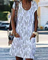 Sommarklänning med fickor